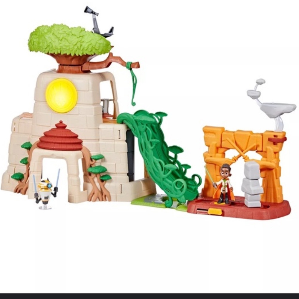 NEW Star Wars Young Jedi Adventures Tenoo Jedi Temple
Playset Kids‎ boys toy - Picture 2 of 4